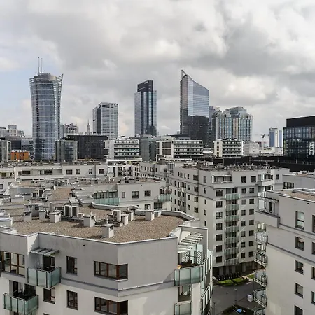 Апартаменты Luxury In The Center Of With View From The 11th Floor Варшава