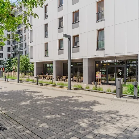 Luxury In The Center Of With View From The 11th Floor Апартаменты Варшава